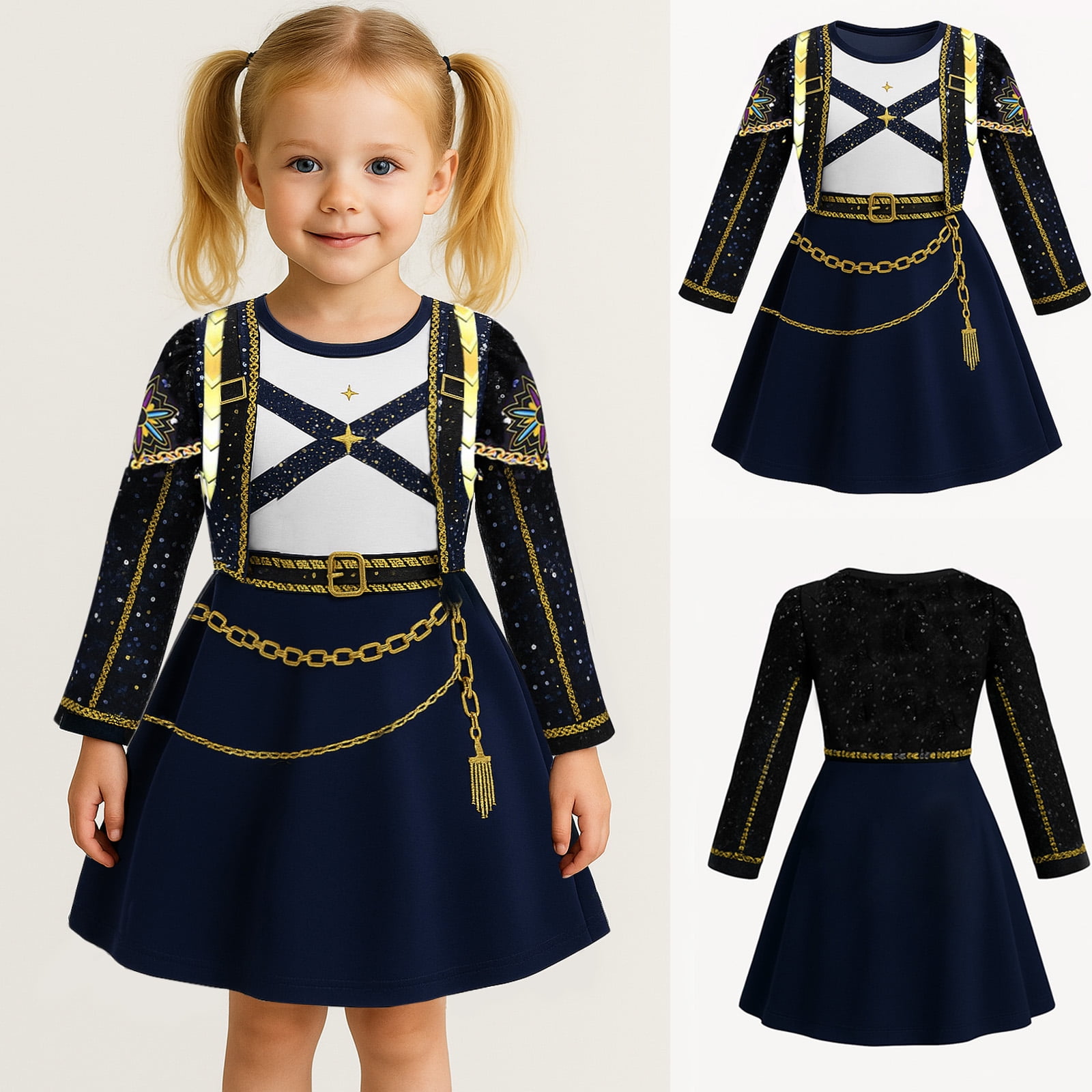 NEFIYLUXP Demon Hunters Huntrix Girls Cosplay Dress, Korean Pop Music ...