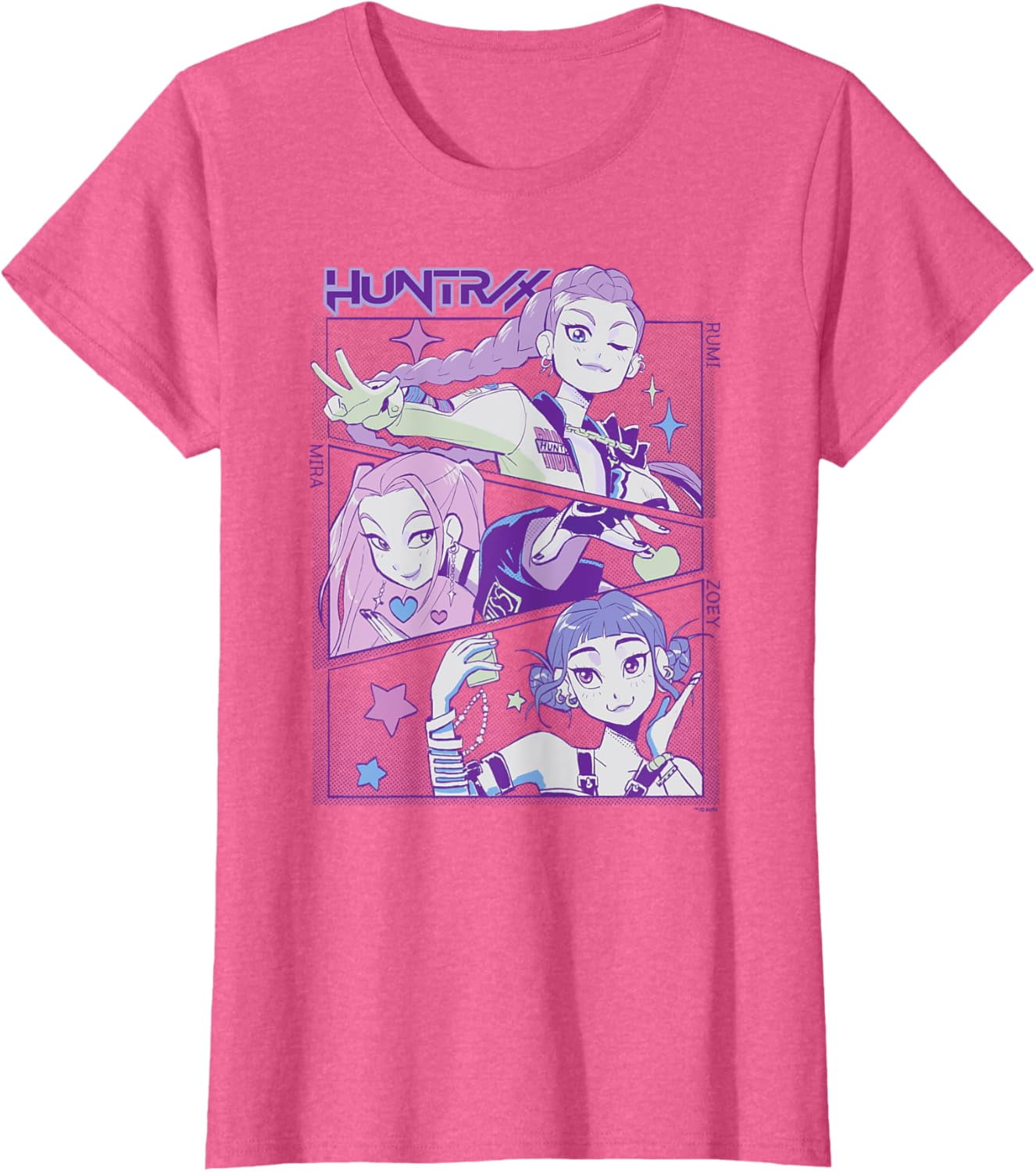 YiJee Kpop Anime Huntrix Kinder Outfit - Harajuku Style T-Shirt & Hose Set