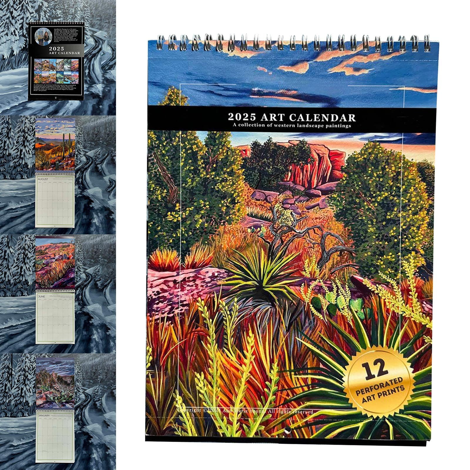 NEGJ 2025 Art Calendar 2025 Art Calendar 2025 Art Calendar 2025 Art