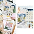 NEGJ 2025 Travel Calendar；France Wall Travel Calendar 2024 2025 Monthly