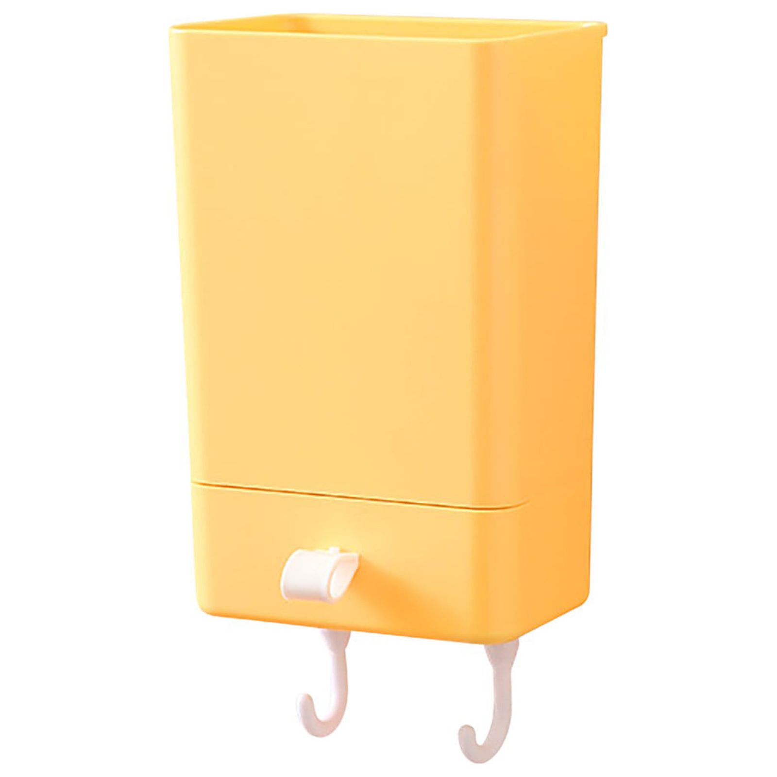 NEGJ Wall Mounted Storage Box With Hook Mobile Phone Holder Mobile Phone Charging Station Remote