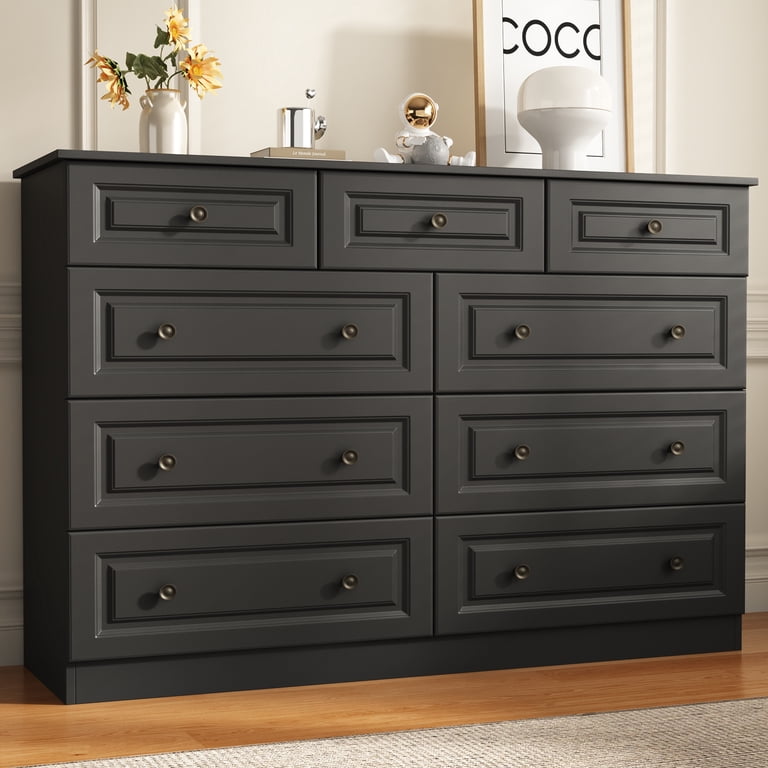 dresser with black hardware Edward Dresser