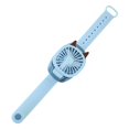 thumbnail image 1 of NEGZHI Rechargeable Wrist-Worn LED Fan: USB-Powered 3-Speed Portable Fan with Colorful Illumination - Hands-Free Cooling for Travel, Outdoors & Events, 1 of 9
