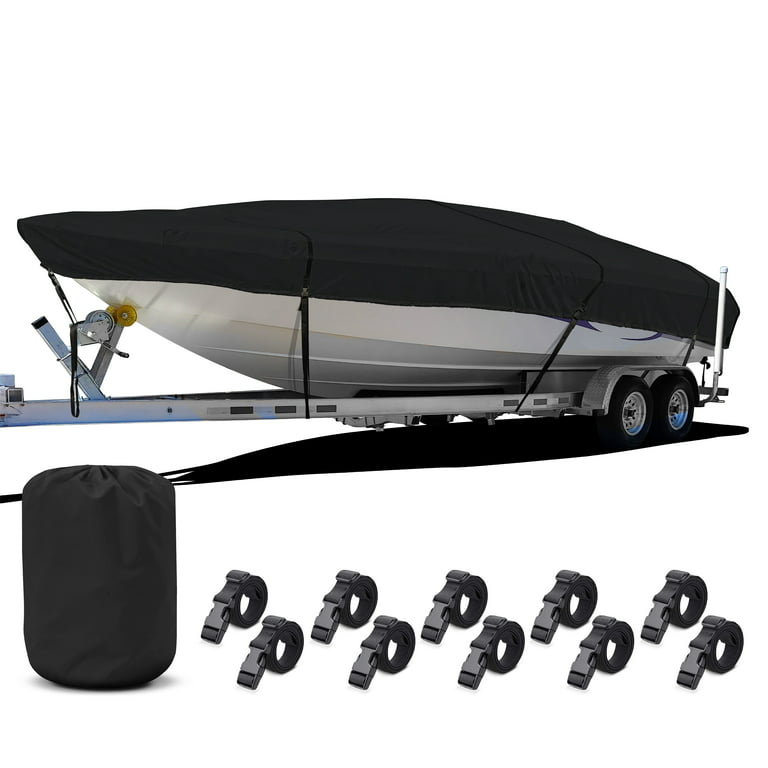 NEH Boat Cover, Thick Heavy Duty Fabric, Fade-Proof, Waterproof