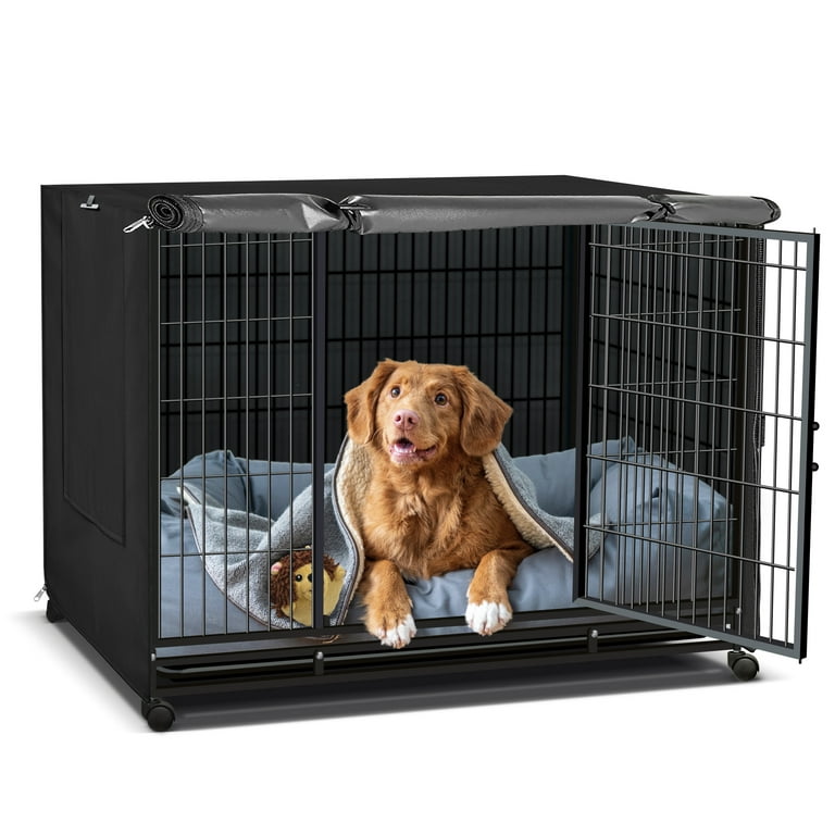 Covering a puppy crate hot sale