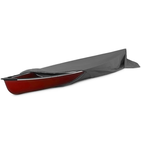 NEH Heavy-Duty Kayak Canoe Boat Cover- 16ft- Waterproof, Dust and Sun Protection- Storage & Travel - Grey