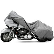 NEH Motorcycle Bike 4 Layer Storage Cover Heavy Duty Compatible with Harley Davidson Dyna Glide Rider