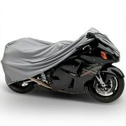 NEH Motorcycle Bike 4 Layer Storage Cover Heavy Duty Compatible with Suzuki GSXR Gixxer 1000