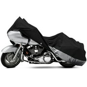 NEH Motorcycle Bike Cover Travel Dust Storage Cover Compatible with Harley Davidson XL Sportster 1200