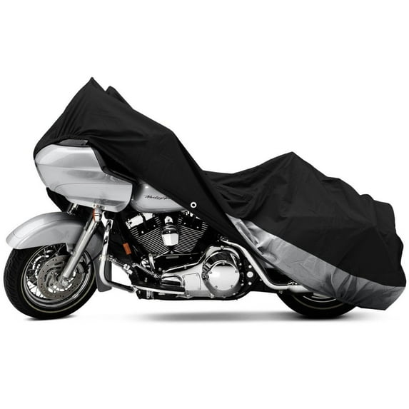 NEH Motorcycle Bike Cover Travel Dust Storage Cover Compatible with Kawasaki Shaft Voyager ZN 700 1100