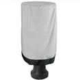 thumbnail image 1 of NEH Outdoor Garden Water Fountain Cover - 37" D x 70" H - Breathable Material, Sunray Protected, and Weather Resistant Storage Cover, Gray with Black Hem, 1 of 5