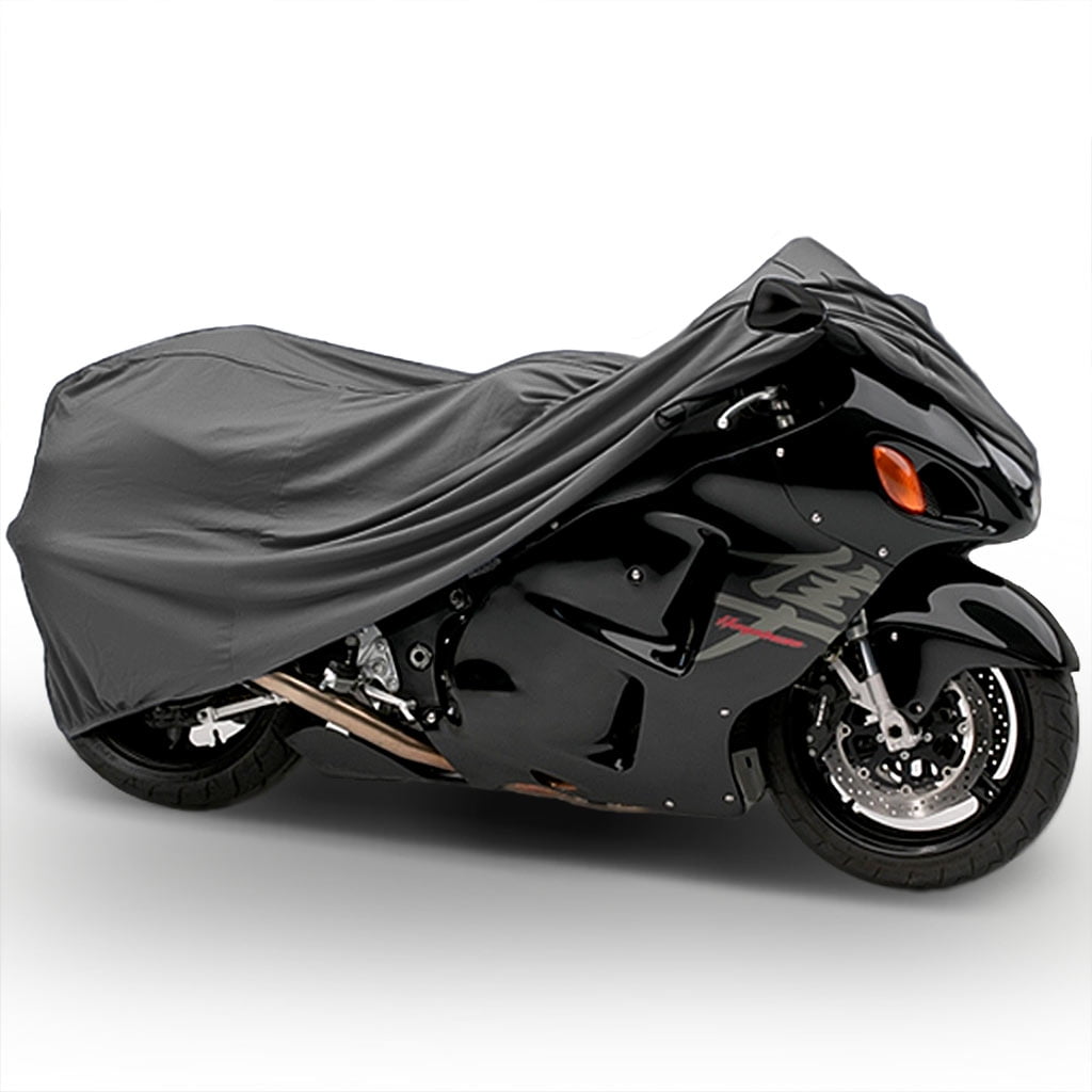 NEH Superior Travel Dust Motorcycle Sport Bike Cover: Fits Up To Length 90" - All Sport Bikes & Small To Medium Cruiser Bikes - Compatible with Yamaha Honda Suzuki Kawasaki Ducati Triumph Motorcross