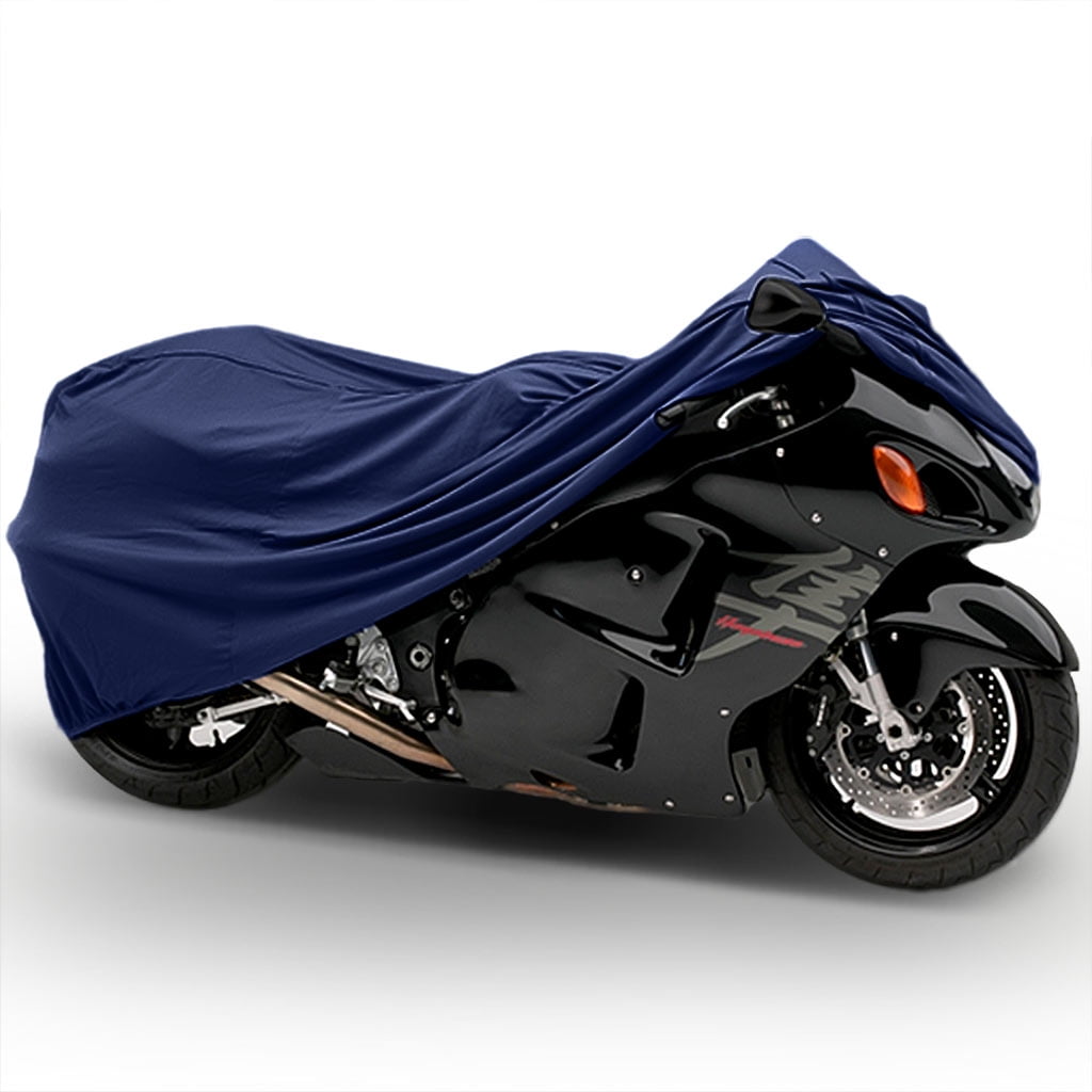 NEH Superior Travel Dust Motorcycle Sport Bike Cover: Fits Up To Length 90" - All Sport Bikes & Small To Medium Cruiser Bikes - Compatible with Yamaha Honda Suzuki Kawasaki Ducati Triumph Motorcross