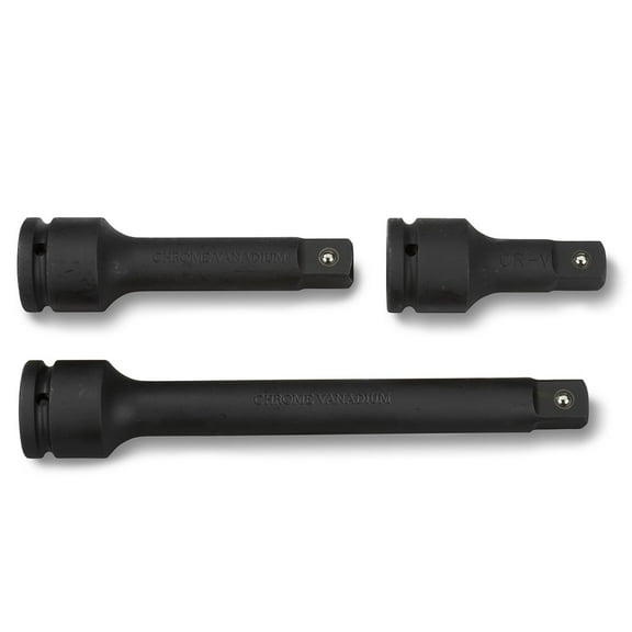 NEIKO 00236A 3/4-Inch-Drive Impact Extension-Bar Set, Made with CrV Steel, 4-Inch, 6-Inch, and 10-Inch Sizes, 3-Piece Set
