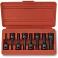 thumbnail image 1 of NEIKO 01138B 1/2” Drive Torx Star Driver Bit Socket Set | 8 Piece | T30 to T70 | 3” Length | Cr-Mo Impact Grade, 1 of 6