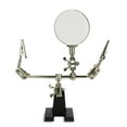 thumbnail image 1 of NEIKO 01902 Adjustable Helping Hand with Magnifying Glass, Third Hand Solder Aid, Soldering Wire Station Stand with Dual Alligator Clips & a Heavy Base, Beading & Jewelry Making Tools, Solder Holder, 1 of 7