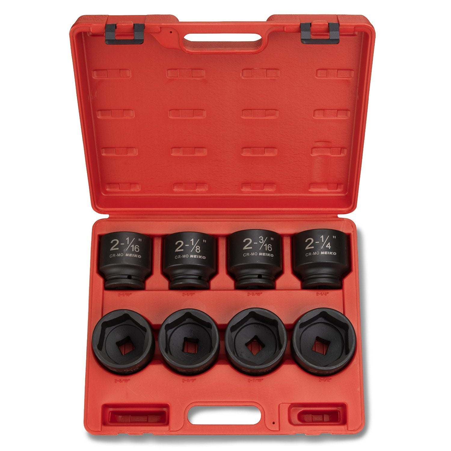 NEIKO 02392A 3/4" Impact Socket Set, 3/4” Drive, 8 PC Jumbo Sockets