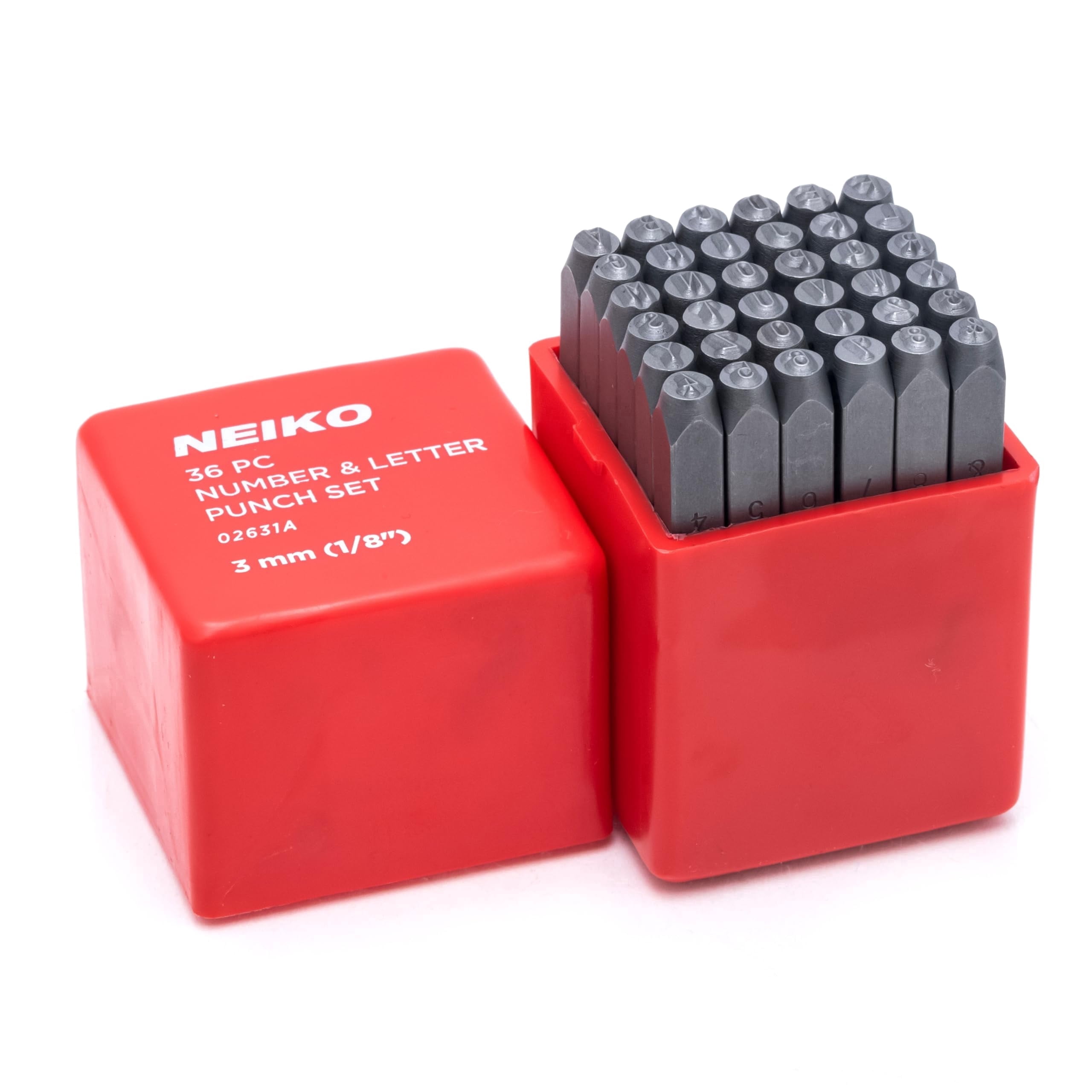 Transfer Punch Set – 1/4-Inch Tip, 4-7/8 Inch Length, Precision