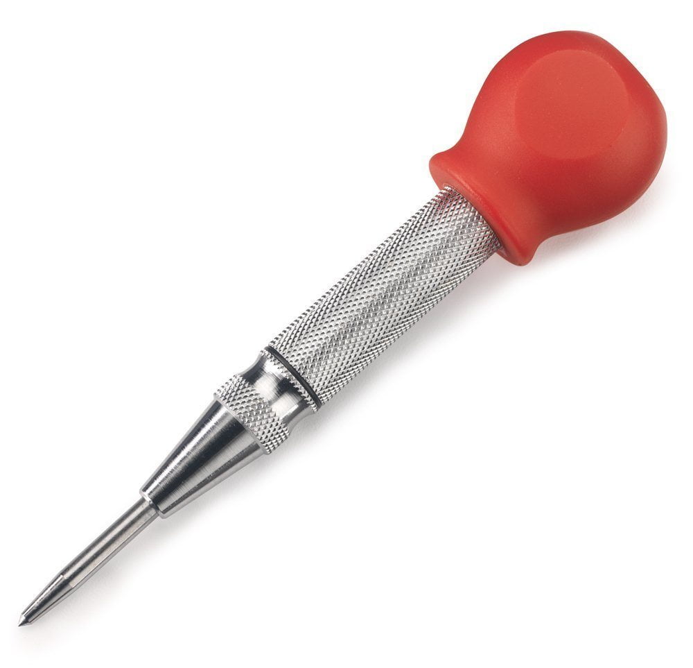 NEIKO 02638A 5-Inch Automatic Center Punch for Metal, Adjustable Impact  Spring Loaded Center Punch Tool, Spring Punch, Center Punch Spring Loaded