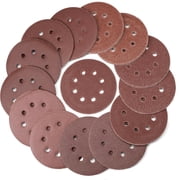 NEIKO 11270A 72 Piece Sanding Discs for 5” Orbital Sander, Hook and Loop, Sandpaper Assortment with 40, 60, 80, 120, 180, 240, 320 Grit, Premium Aluminum Oxide Grain, Solid Surface Sanding Pads