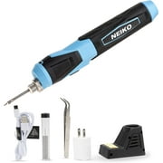 NEIKO 40421A Wireless Soldering Kit, Mini USB Rechargeable Solder Iron Pen, Rapid Heat 356-750°F (180-400°C) Electrical Soldering Kit, LED, 4V Lithium-Ion Battery, Cordless Soldering Iron Kit