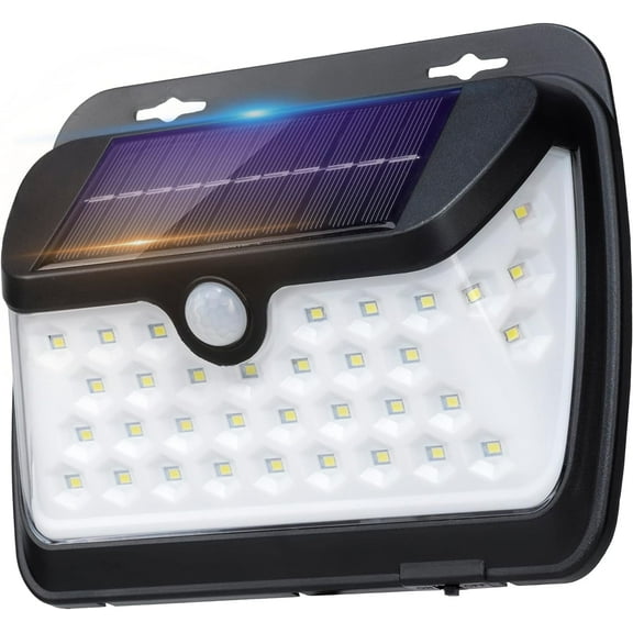 NEIKO 40497A Outside Solar Light with Motion Sensor, Outdoor Light with Super Bright Wide Angle Solar Light LED, Waterproof Flood Light, Solar Security Lights, Sensor Light for Outside of The House