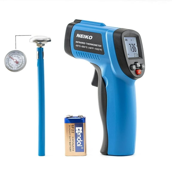 NEIKO 52911A Digital Infrared Thermometer, Non Contact Gun, Instant Read -58~1022 (-50~550) Infrared Thermometer Gun, Thermal Heat Temperature Gun, Laser Thermometer Gun, NOT for Humans