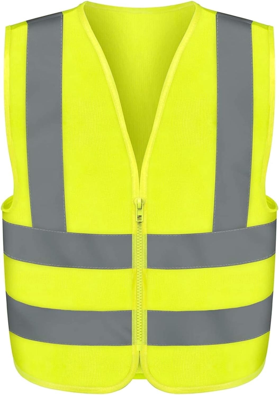 NEIKO Safety Vest, High Visibility Vest with Reflective Strips, Neon ...