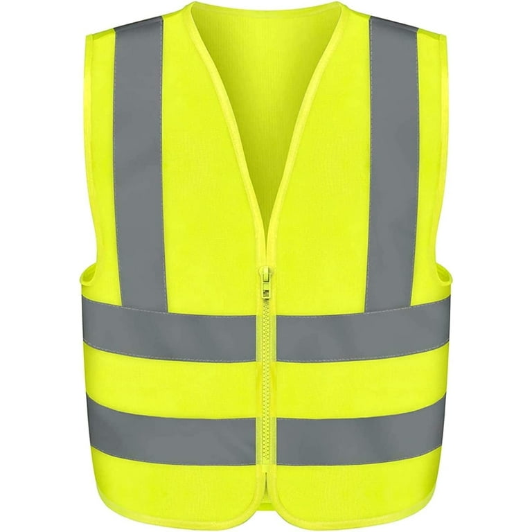 YOWESHOP High Visibility Safety Vest Custom Your Logo