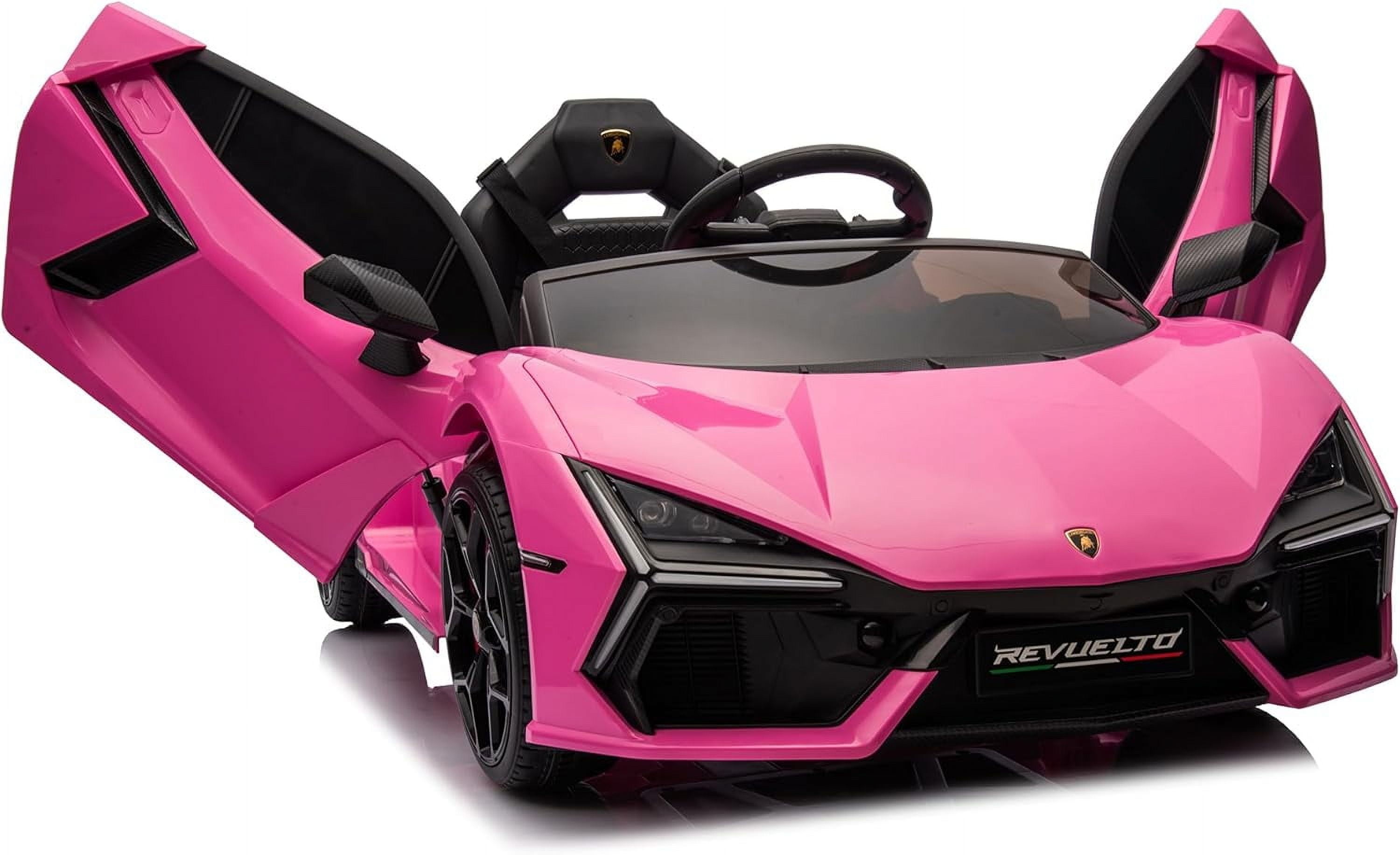 NEILA 12V Licensed Lāmbǒrghini Revuelto Ride-On Car for Kids – Electric ...