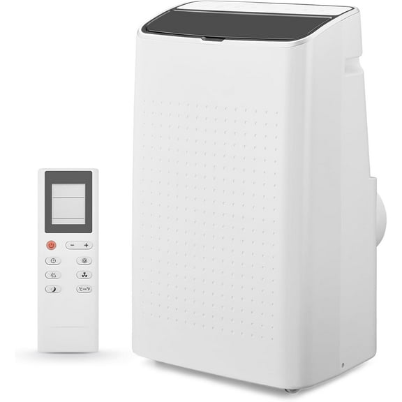 NEILA 14000BTU Inverter Portable Air Conditioner - Dual Hose Cools & Heats up to 750 Sq Ft, Functionality, Ultra-Quiet Sleep Mode, Dehumidifier & Easy Window Kit