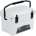 thumbnail image 1 of NEILA 20 Quart Hard Camping Cooler, Portable Insulated Ice Chest Cooler Box with Heavy Duty Handle, 5-Day Ice Retention, Great for Beach, Camping, Picnic, BBQ, Fishing,White, 1 of 7