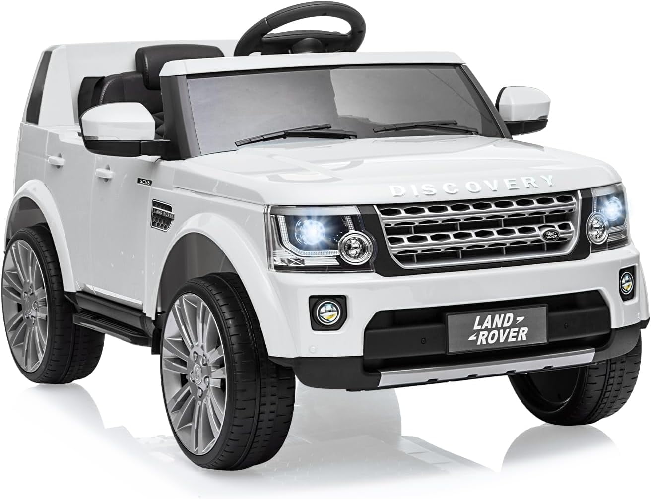 NEILA Licensed Land Rover 12V Ride-On Car for Kids (Ages 3-8 ...