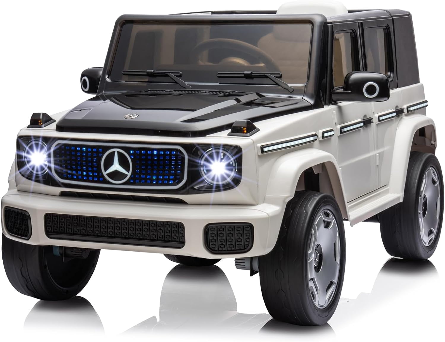 12V Electric Ride On Car For Kids With Spring Suspension & Remote Control Red