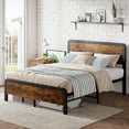 thumbnail image 1 of NEILA Stylish Queen Bed Frame with Headboard – Platform Design Featuring Safe Rounded Corners, Strong Metal Slats Support, No Box Spring Needed, Easy Assembly for Serene Sleep, 1 of 8