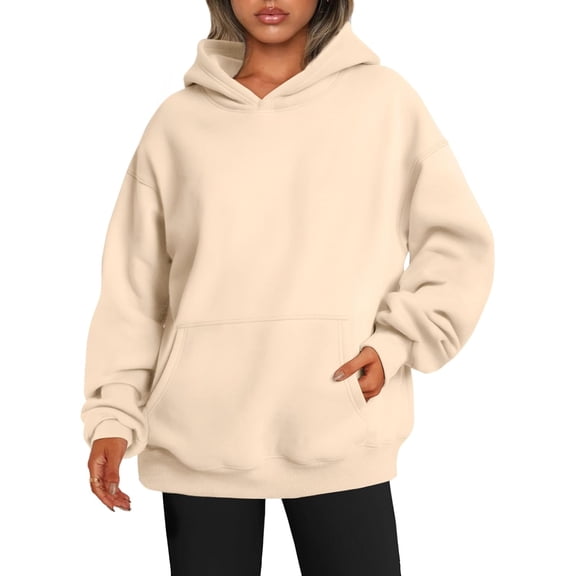 NEIRID Womens Hoodies Oversized Sweatshirts Pullover Fleece Sweaters Long Sleeve Winter Fall Outfits Fashion Y2k Clothes
