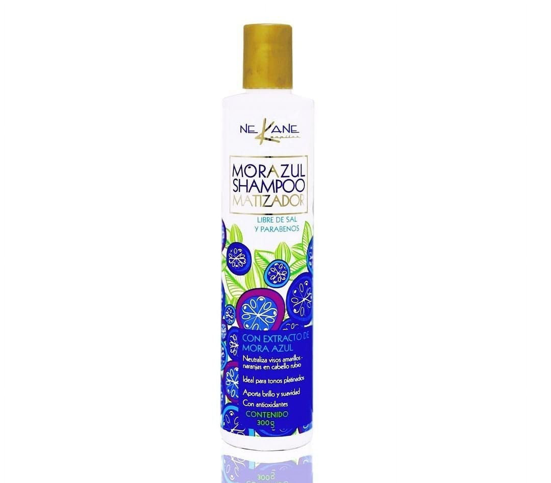 NEKANE Shampoo Mora Azul Matizador 300g (10.5 fl oz)