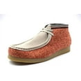 thumbnail image 1 of NEKTA/ke'nekt/Kingston Textile Chukka Boots for Men - Men's High-Top Casual Boots Orange/Tan 6.5, 1 of 5