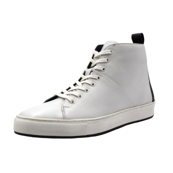 NEKTA /ke'nekt/ Men's High Top/Lace-up Fashion Sneakers Francis White 10.5