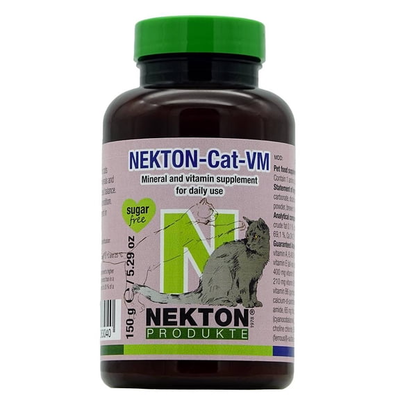 NEKTON Cat-VM Vitamins, Minerals, Taurine, and Arginine for All Cats 5.29 oz (150g)