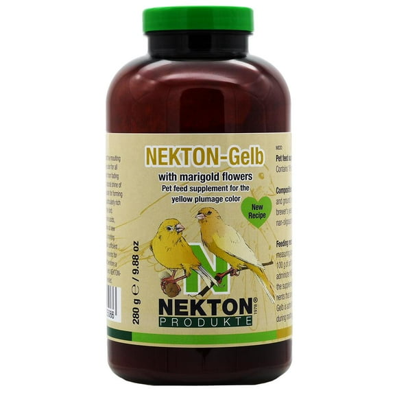 NEKTON Gelb to Enhance Yellow Color in Birds 9.88 oz (280g)