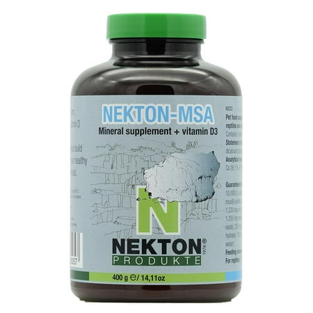 NEKTON-MSA High Grade Mineral Supplement for Birds, Reptiles & Amphibians 14.11oz (400g)