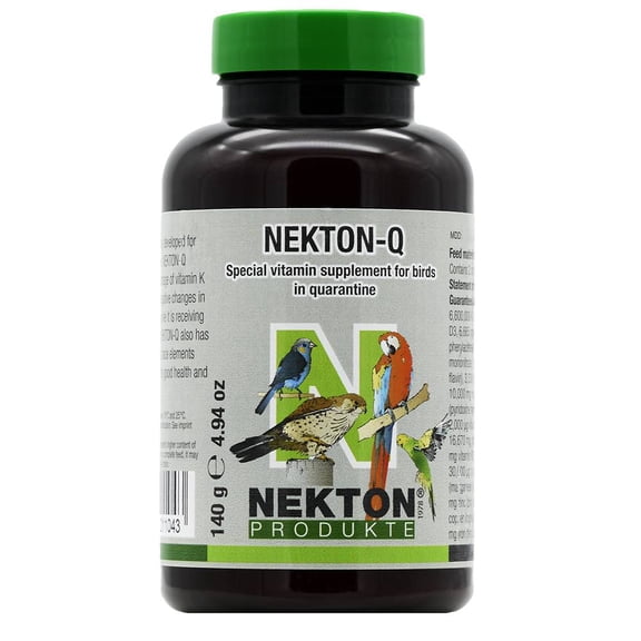 NEKTON-Q Vitamin K Supplement for Birds in Quarantine and Recovery 4.94 oz (140g)