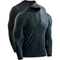 Extra Savings! NELEUS Mens Workout Shirts Hoodie Running Athletic Dry