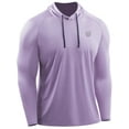 thumbnail image 1 of NELEUS Mens UPF 50+ Long Sleeve Shirts Hoodies Sun Protection Workout Dry Fit,Purple,US Size 3XL, 1 of 7