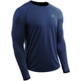 thumbnail image 1 of NELEUS Mens UPF 50+ Sun UV Protection Shirts for Fishing Hiking Workout Long Sleeve with Thumb Hole,Navy Blue,US Size L, 1 of 8