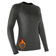 thumbnail image 1 of NELEUS Women's Stretch Thermal Warm Shirts Long Sleeve Workout Tops Running Athletic Base Layer,Dark Gray,US Size L, 1 of 8
