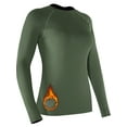 thumbnail image 1 of NELEUS Women's Stretch Thermal Warm Shirts Long Sleeve Workout Tops Running Athletic Base Layer,Dark Green,US Size M, 1 of 8