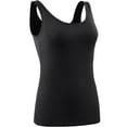 thumbnail image 1 of NELEUS Womens Compression Tank Top with Built in Sports Bra Padded for Yoga Workout,Black,US Size L, 1 of 8