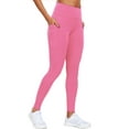 thumbnail image 1 of NELEUS Womens High Waist Ankle Yoga Leggings Workout with Two Pockets,Pink,US Size L, 1 of 12